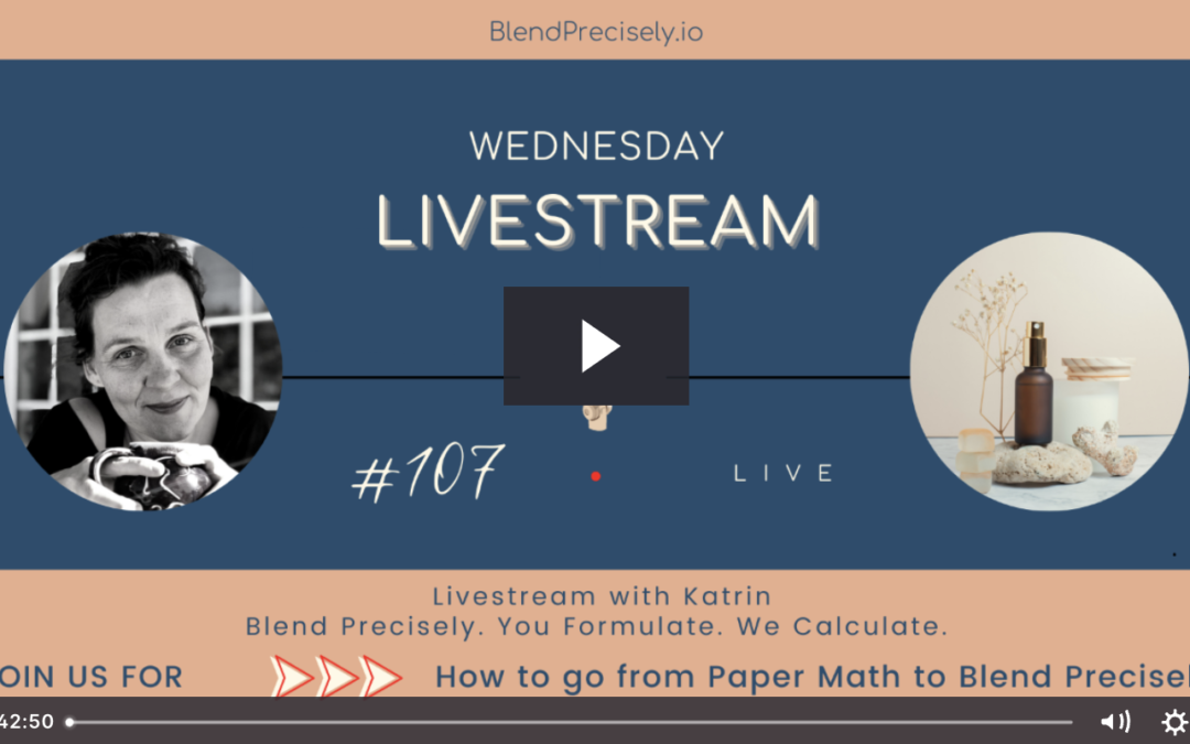#107 – From Paper to Blend Precisely
