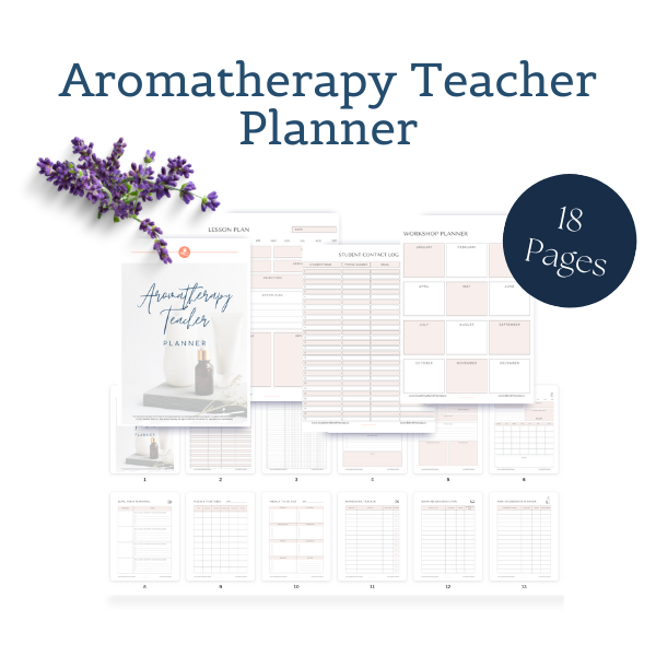 Aromatherapy Teacher Planner